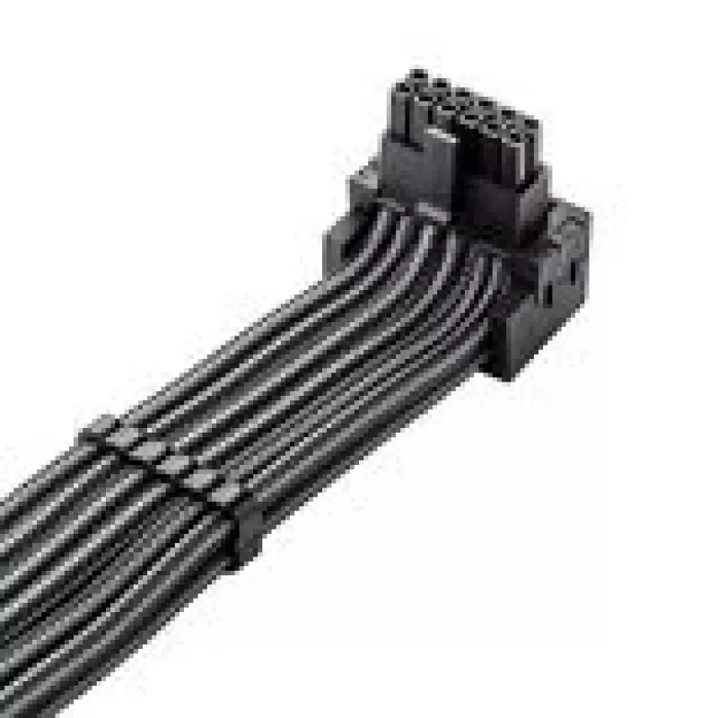 CableMod C-Series Pro prepojovací kábel - variant B, 16-Pin na 3x8-Pin PCIe, Carbon