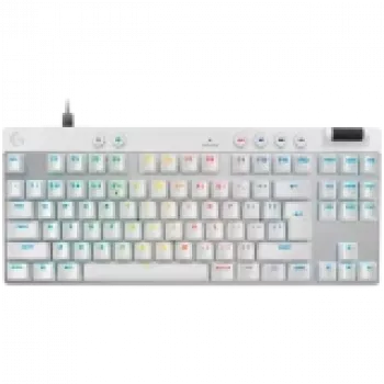 LOGITECH G PRO X TKL RAPID herná klávesnica - BIELA - US INT'L - USB - EMEA28i-935 - LINEAR