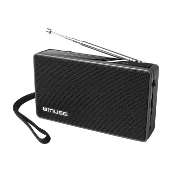 Muse | M-030R | 2-pásmové vreckové rádio | čierna