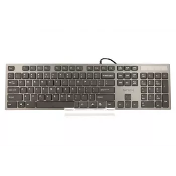 A4Tech KV-300H klávesnica USB QWERTY čierna, sivá