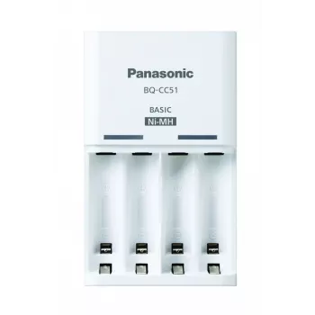 Nabíjačka batérií PANASONIC Eneloop Basic BQ-CC51 + 4x AA 2000 mAh (K-KJ51MCD40E)
