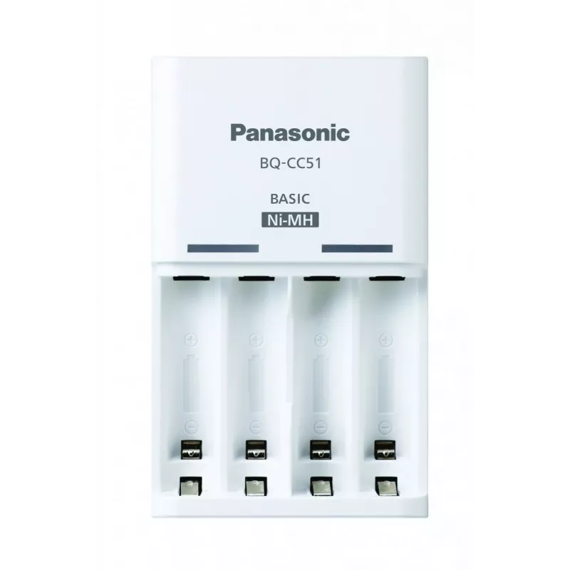 Nabíjačka batérií PANASONIC Eneloop Basic BQ-CC51 + 4x AA 2000 mAh (K-KJ51MCD40E)