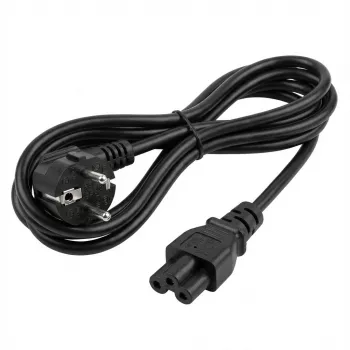 EFB-Elektronik napájací kábel ochranná vidlica 90° - C5 180°, čierny, 3 m, 3 x 0,75 mm² výrobca: EFB Elektronik (EK552.3V2)