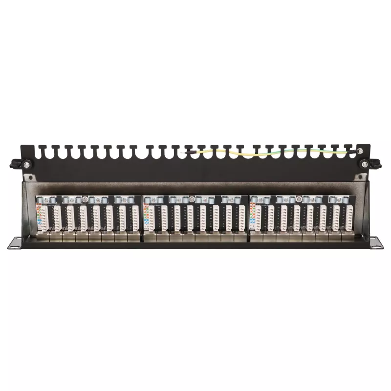 Patch panel - Extralink CAT6A STP, 24 portov