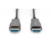 HDMI AOC hybridný optický kábel Digitus AK-330125-200-S