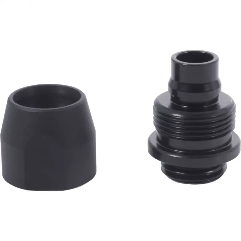 Fitting Alphacool 17638 hliník mosadz čierna 1,8 cm 2,4 cm