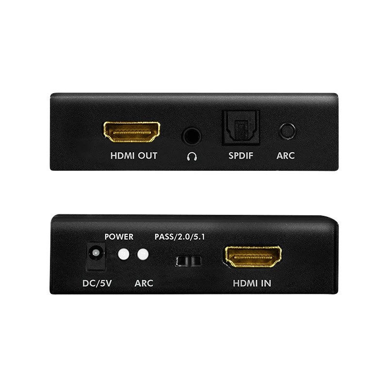 HDMI audio extraktor 2CH/5.1CH, 4K/60Hz