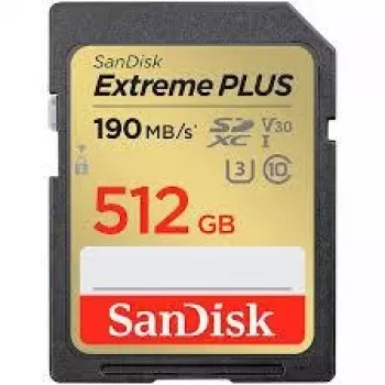Pamäťová karta SANDISK 512GB UHS-I SDSDXWV-512G-GNCIN — 512 GB, UHS-I, až do 100 MB/s čítanie, až do 90 MB/s zápis
