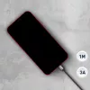 Kábel USB na Lightning Tellur TLL155761, 1 m, 3 A, čierny