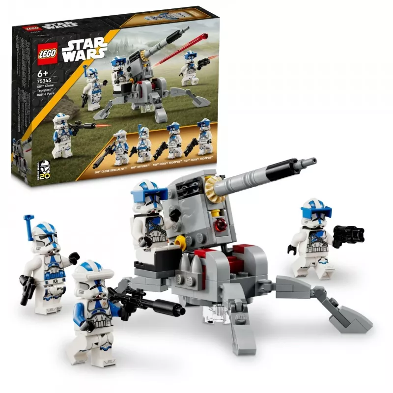 LEGO 75345 Star Wars 501st Clone Troopers Battle Pack sada stavebná hračka