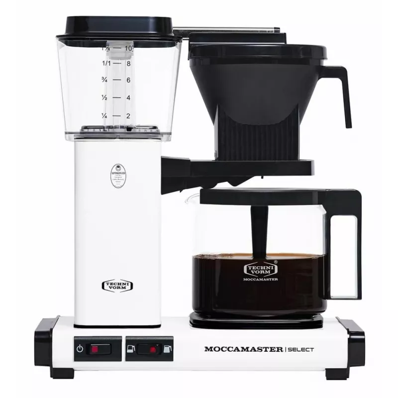 Moccamaster KBG Select kávovar matná biela