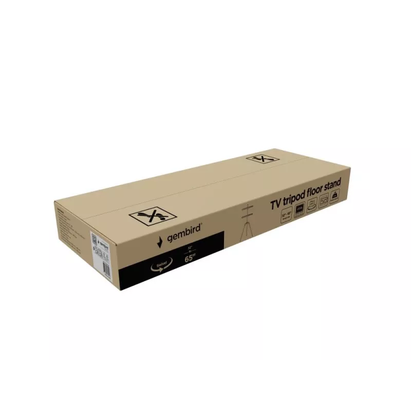 Príslušenstvo k TV podlahový stojan 32-65/TRIPOD TVS-65S-01 Gembird