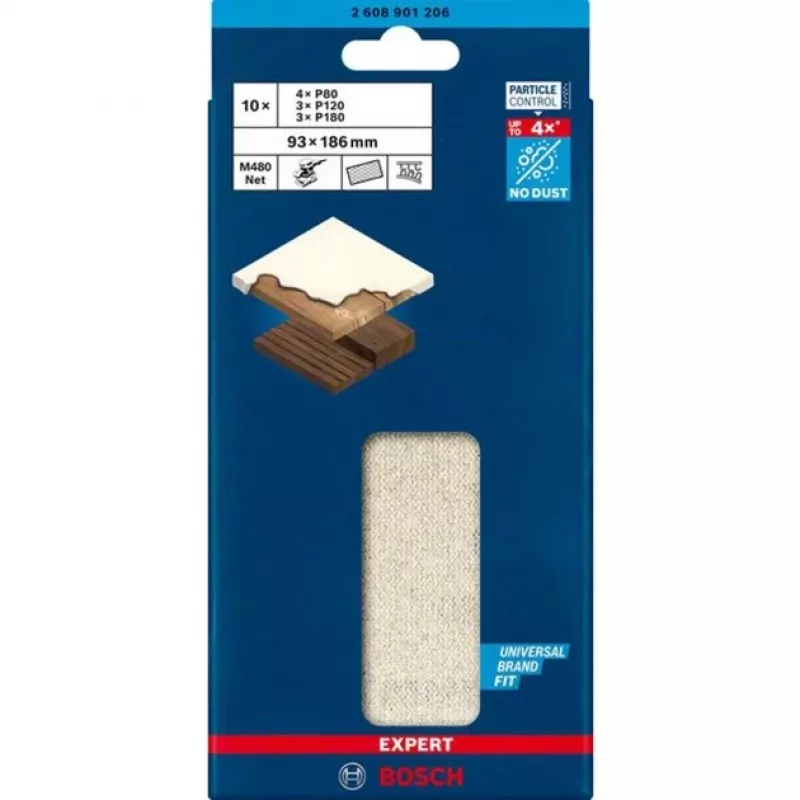 Bosch M480 brúsny list na farbu, drevo
