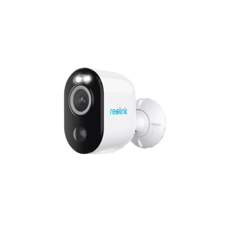 Reolink Argus B330 (BWC2K02SP) bezpečnostná IP kamera Wi-Fi na batériu so solárnym panelom, 5 MP 2880x1616, IP65, farebné nočné videnie, do interiéru aj exteriéru, biela