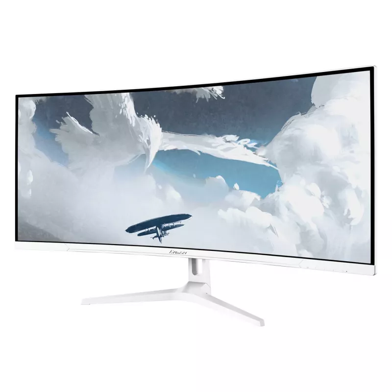 Zakrivený monitor Arozzi Nova 34 inch (86,4 cm) VA LED 3440×1440 21:9 1 ms biely