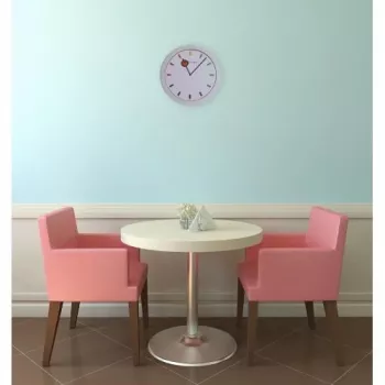 NeXtime hodiny 3048 Color Change, Ø28 cm, nástenné, biela/viacfarebná