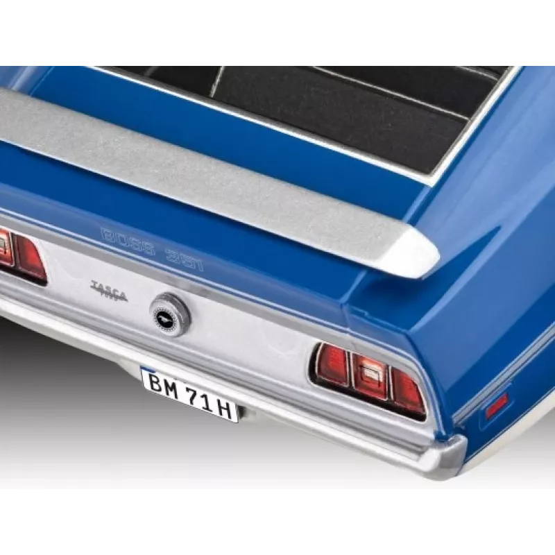 Plastový model auta REVELL Ford Mustang Boss 351 stavebnica v mierke 1:25