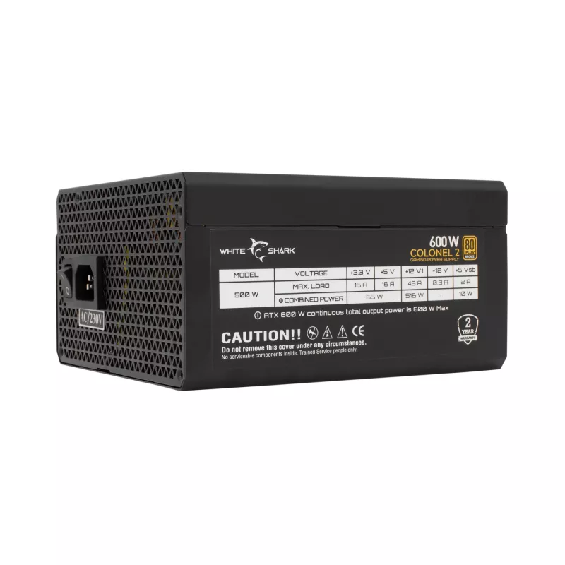 Napájací zdroj White Shark GPSU-B600S Colonel-2 600W