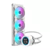 360mm počítačový radiátor Darkflash DN-D360 WHITE — 360mm chladiaci radiátor pre PC vodné chladenie