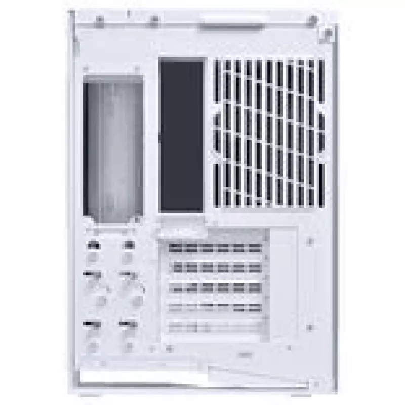 Počítačová skriňa Lian Li PC skriňa O11 Dynamic Mini V2 Flow biela