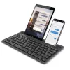 Techly ICTBK102U univerzálna klávesnica Bluetooth QWERTY anglická čierna