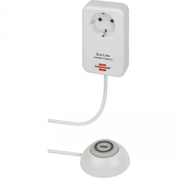Brennenstuhl Eco-Line Comfort Switch Adapter predlžovací kábel (1508220), 1 zásuvka, 1,5 m