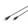 Assmann USB prepojovací kábel. Type-A - B M/M. 1,8 m. vhodný pre USB 2.0. UL. bl (AK-300102-018-S)
