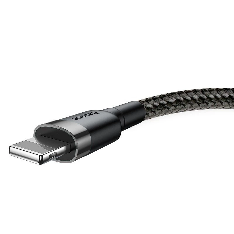 Baseus Cafule USB Lightning kábel 2A 3m (čierna+sivá)