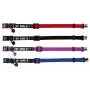 Mačací obojok proti blchám Trixie 4180 čierna červená nylon, nastaviteľný šírka 8 mm, pre staršie mačky