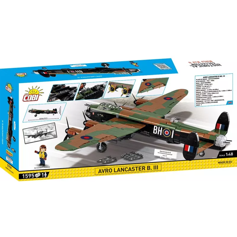 Blocks Avro Lancaster B.III 1595 kociek
