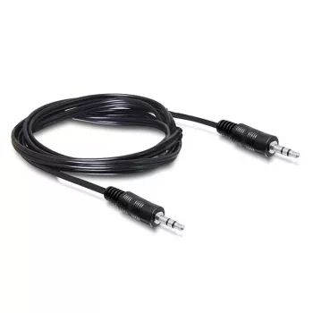 Audio kábel SBOX 3.5-3.5-M/M-2 2m čierny