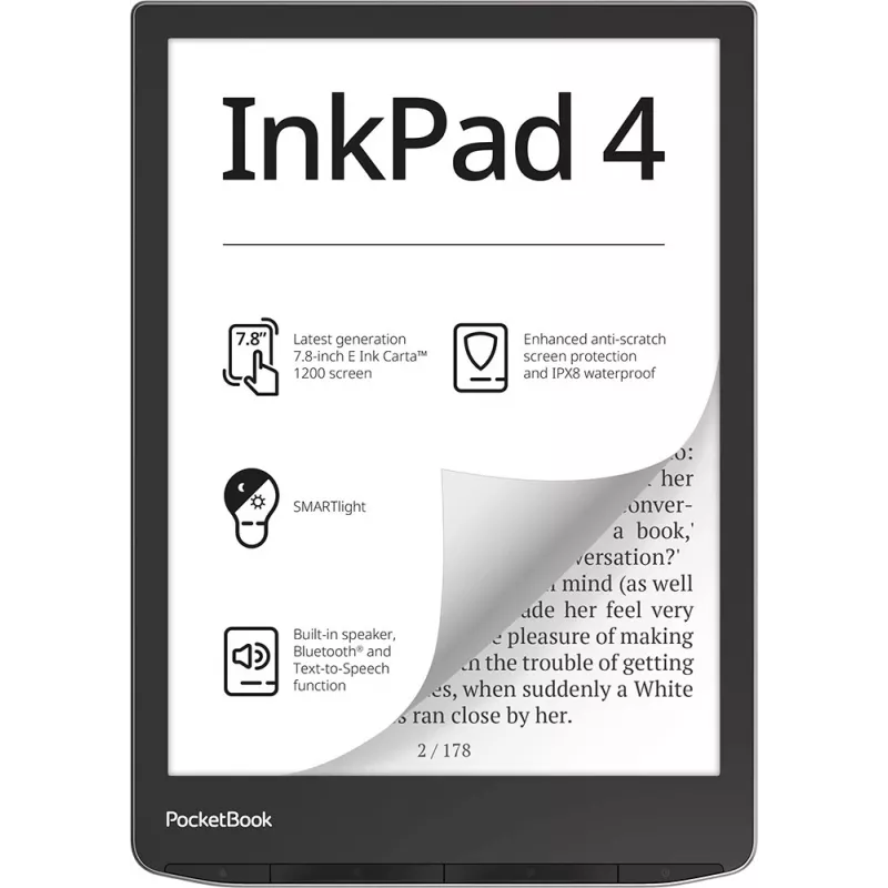 E-book reader PocketBook InkPad 4 7,8