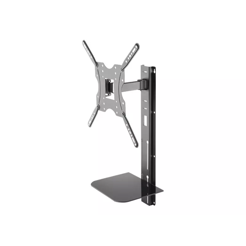 TV držiak LogiLink BP0048 55 palcov čierny ušľachtilá oceľ