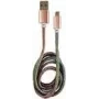 LC-POWER kábel USB-Micro-1M-4 1m modrý/ružový, USB A na Micro-USB (LC-C-USB-MICRO-1M-4)