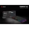 Mechanická klávesnica RGB Tempest X2 Outemu Blue Savio Savgk-tempest X2 Bl