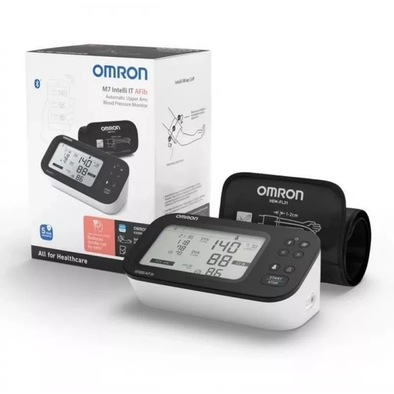 Omron M7 Intelli IT tlakomer na rameno, automatický, 2 používatelia