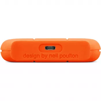 Rugged Mini 5 TB, externý pevný disk (strieborná/oranžová, Micro-USB-B 3.2 Gen 1 (5 Gbit/s))