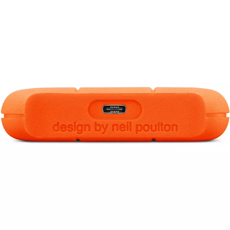 Rugged Mini 5 TB, externý pevný disk (strieborná/oranžová, Micro-USB-B 3.2 Gen 1 (5 Gbit/s))