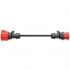 Adaptér pre Gemini flex 22 kW CEE červený trojfázový 32A > CEE červený 16A čierny 30cm