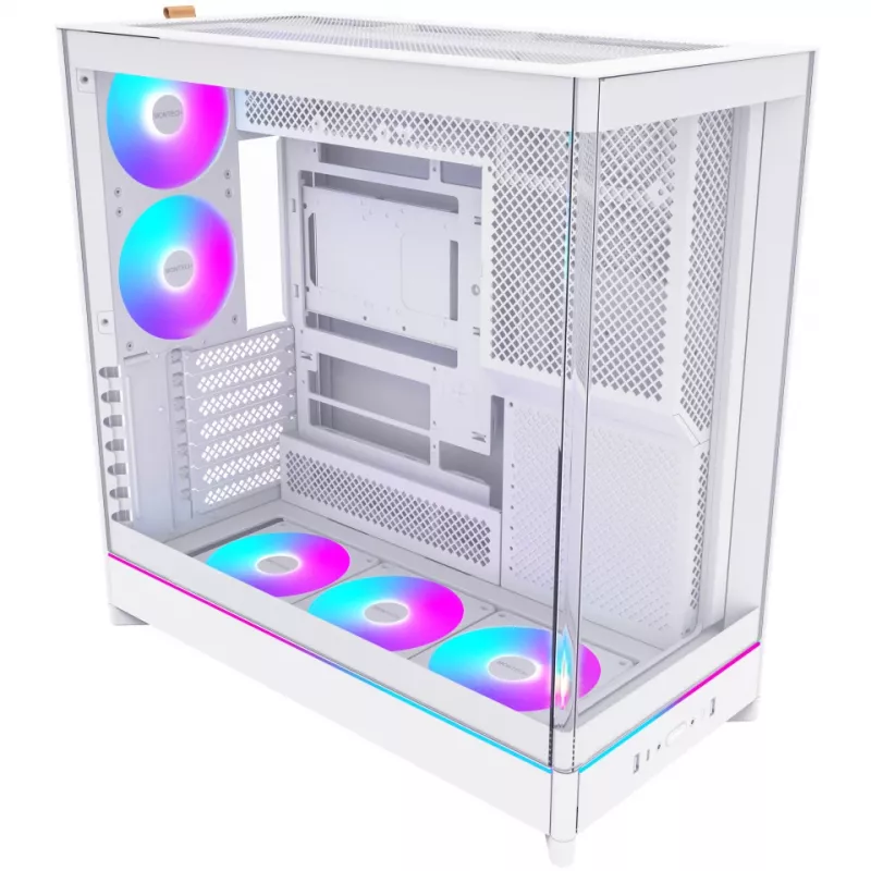 PC skriňa Montech HS02 PRO Midi Tower biela