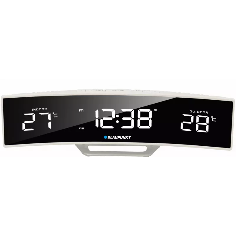 BLAUPUNKT CR12WH FM budík s teplotou