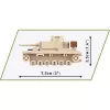 Stavebnica Cobi Panzer III Ausf.L — 103 dielov, odporúčaný vek 6+, béžová