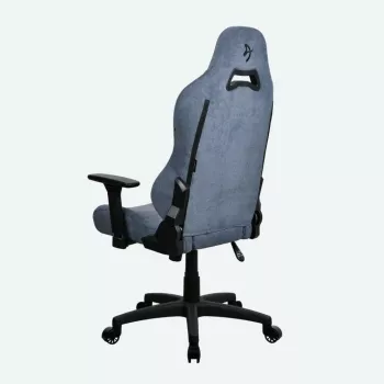 Herná stolička Arozzi Torretta SoftFabric Blue — ergonomický dizajn, nastaviteľná výška a nastaviteľné podrúčky