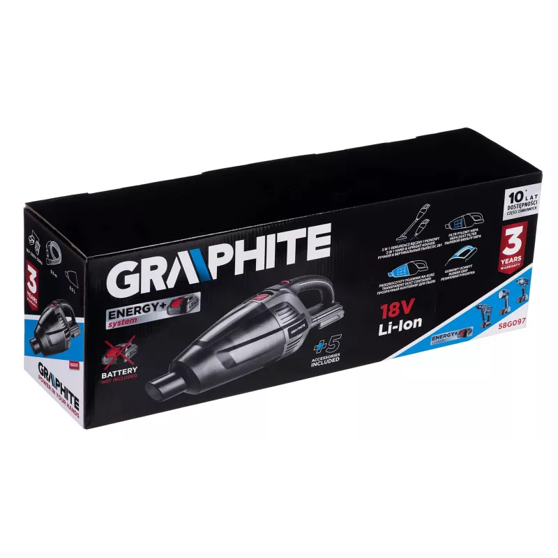 Vysávač Graphite 58G097