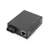Digitus Gigabit PoE mediálny konvertor, RJ45 / SC, MM, PSE