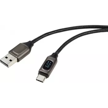 Renkforce RF-6249502 USB kábel strieborná