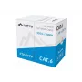 LANBERG sieťový kábel Cat6 SFTP LCS6-11CU-0305-S, 305 m, 23 AWG, sivý, PVC plášť