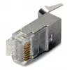 Konektor RJ45 sivý Digitus X-ML-6F-OD-IMP samec 100 kusov