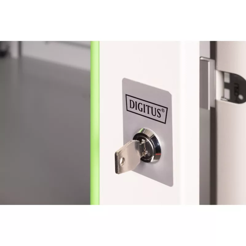 DIGITUS® 7HE nástenné puzdro - sivá, RAL 7035 - 48,3 cm (19