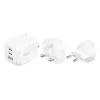 Interiérová nabíjačka Belkin BoostCharge Pro WCH018HQWH rýchle nabíjanie 2 USB-C
